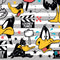 Looney Tunes Daffy Duck Striped Patches Nintendo 2DS XL (2017) Skin